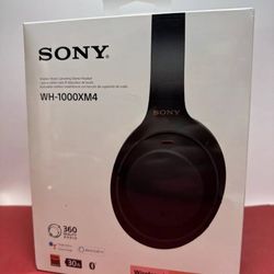 BRAND NEW SEALED Sony WH-1000XM4 Wireless Noise Cancelling Headphones Black