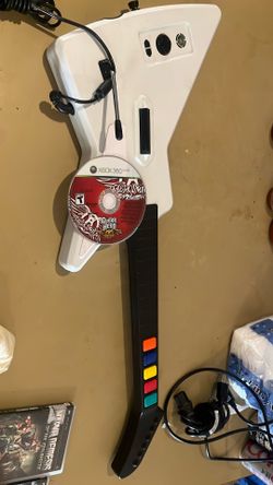 Xbox 360 Wired guitar w game