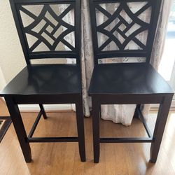 Dinning Chairs Counter Height Set Of 4