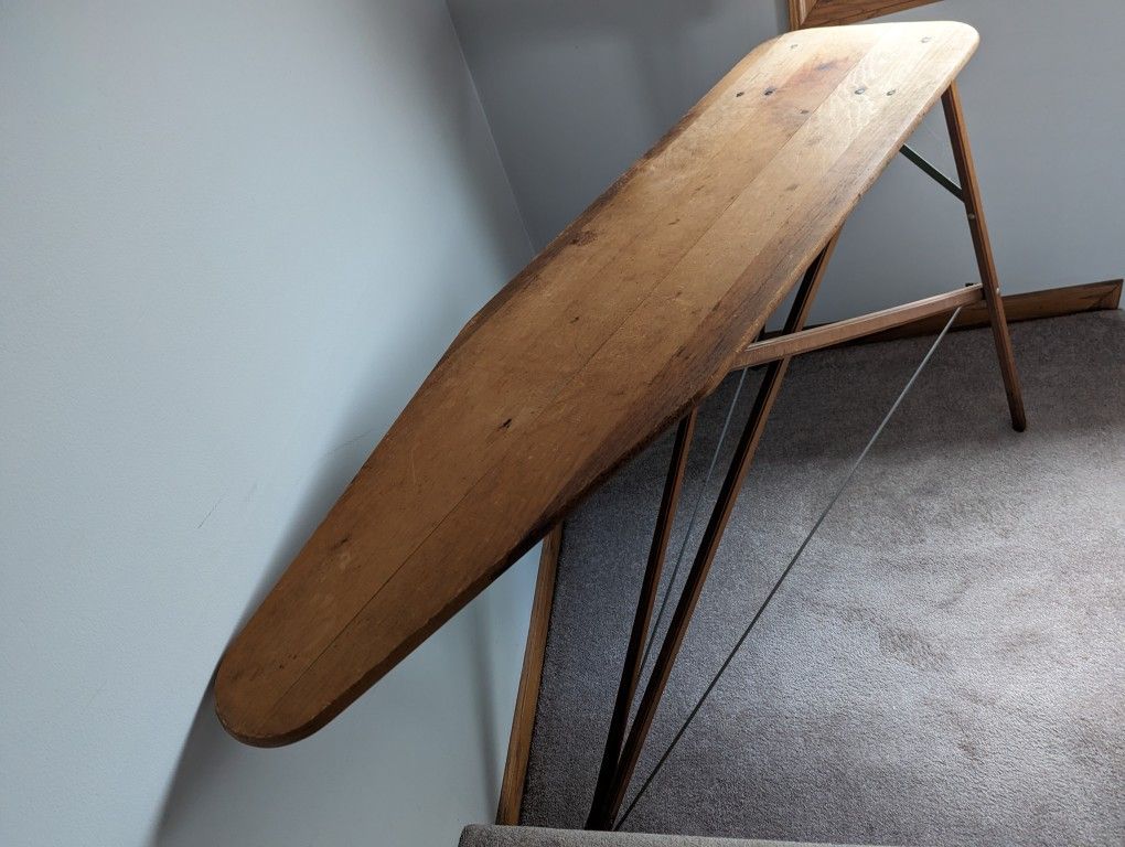 Vintage Wooden Ironing Board