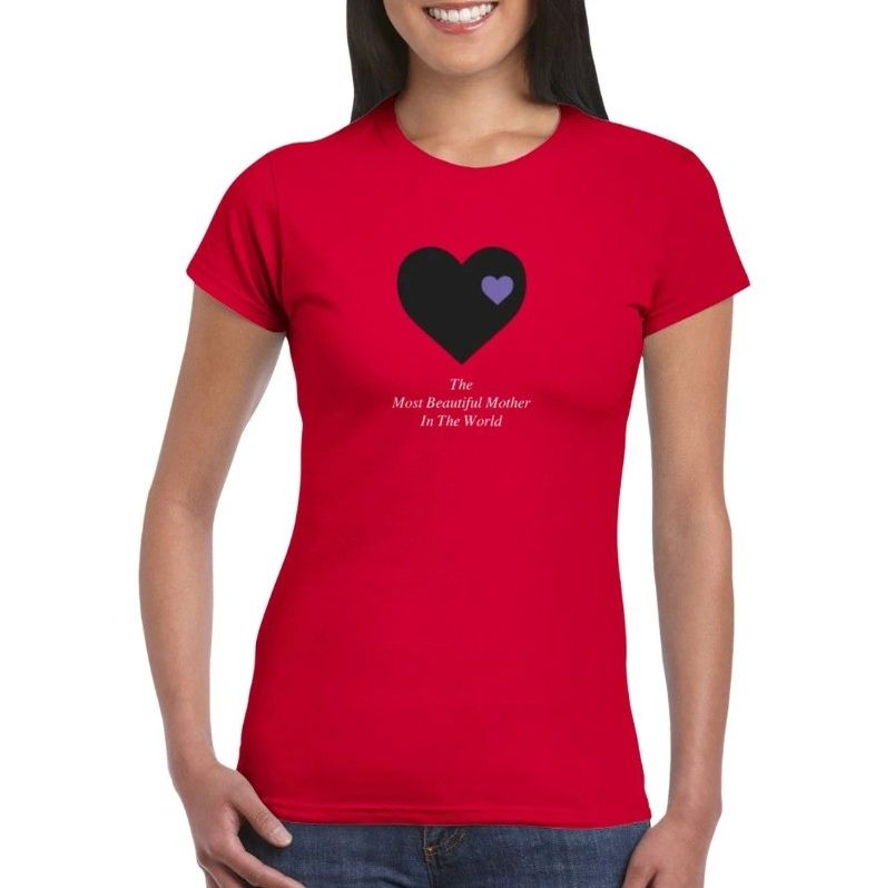 💝❤️MOTHER DAY❤️
 💝Heart Shirt Design, Heart Shirt Design, New Mom T-shirt, Gift From Daughter, Gift For Wife, Being A Mother Sweat, Minimalist Mom 