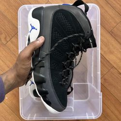 JORDAN 9 RETRO - RACER BLUE  (Size 11)