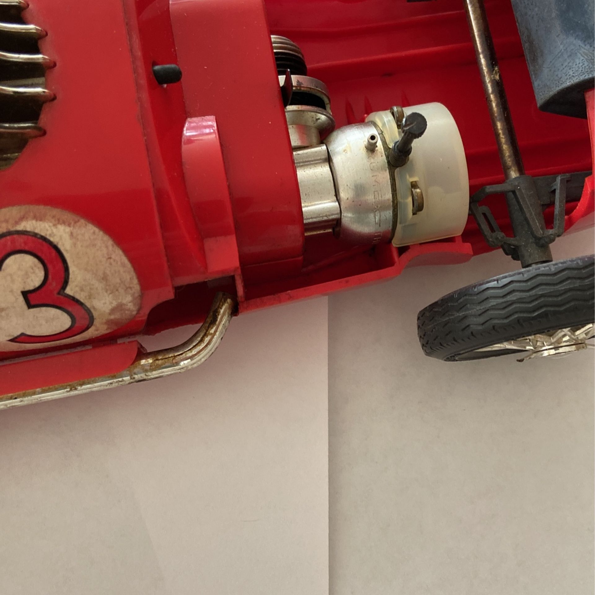 Tether Car Cox, Thimble Drome, Mercedes Benz, W 196 Racer, Vintage tether  Car