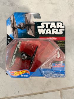 Hot Wheels Star Wars First Order TIE Fighter Die-Cast