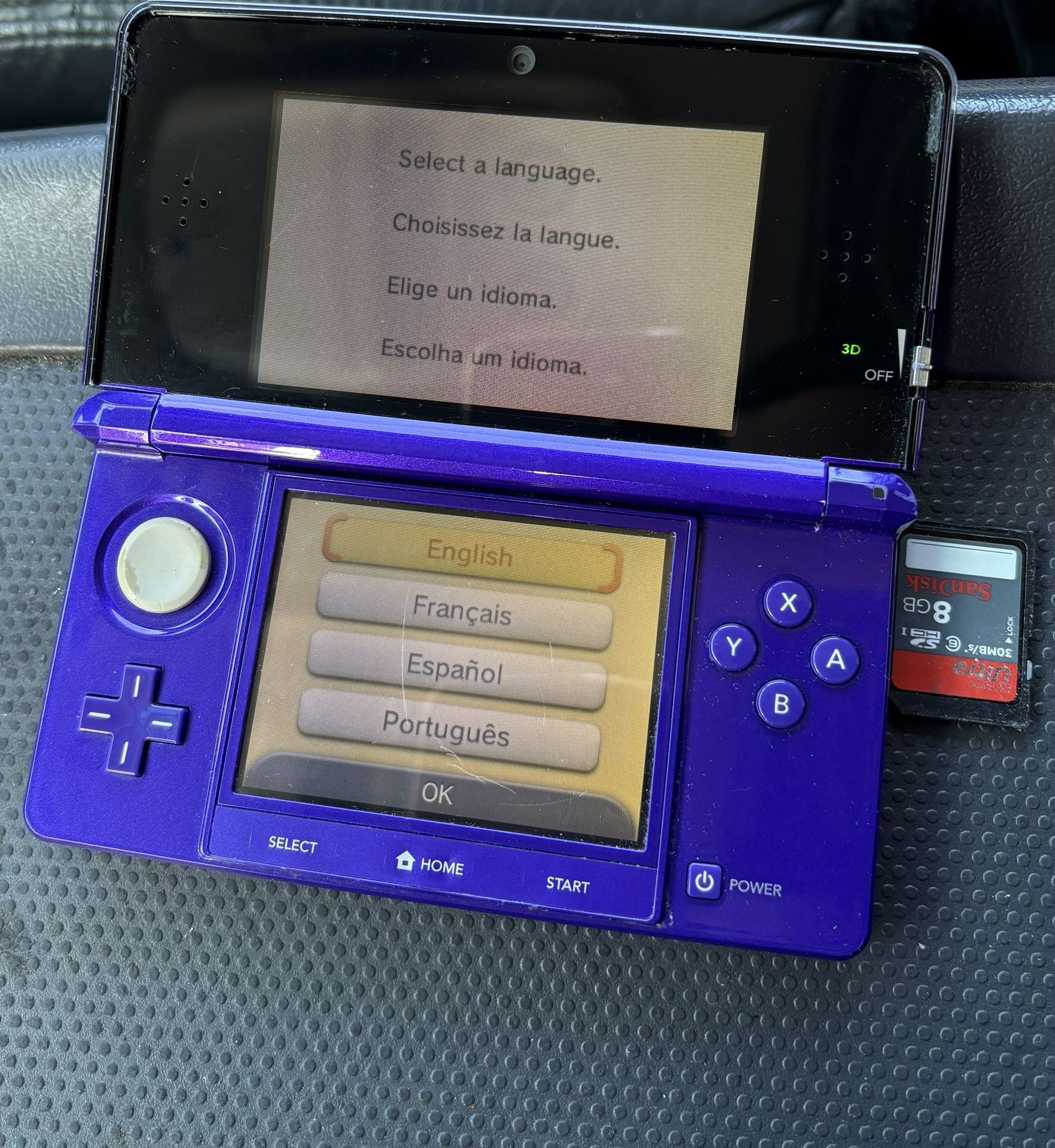 Nintendo 3ds Purple