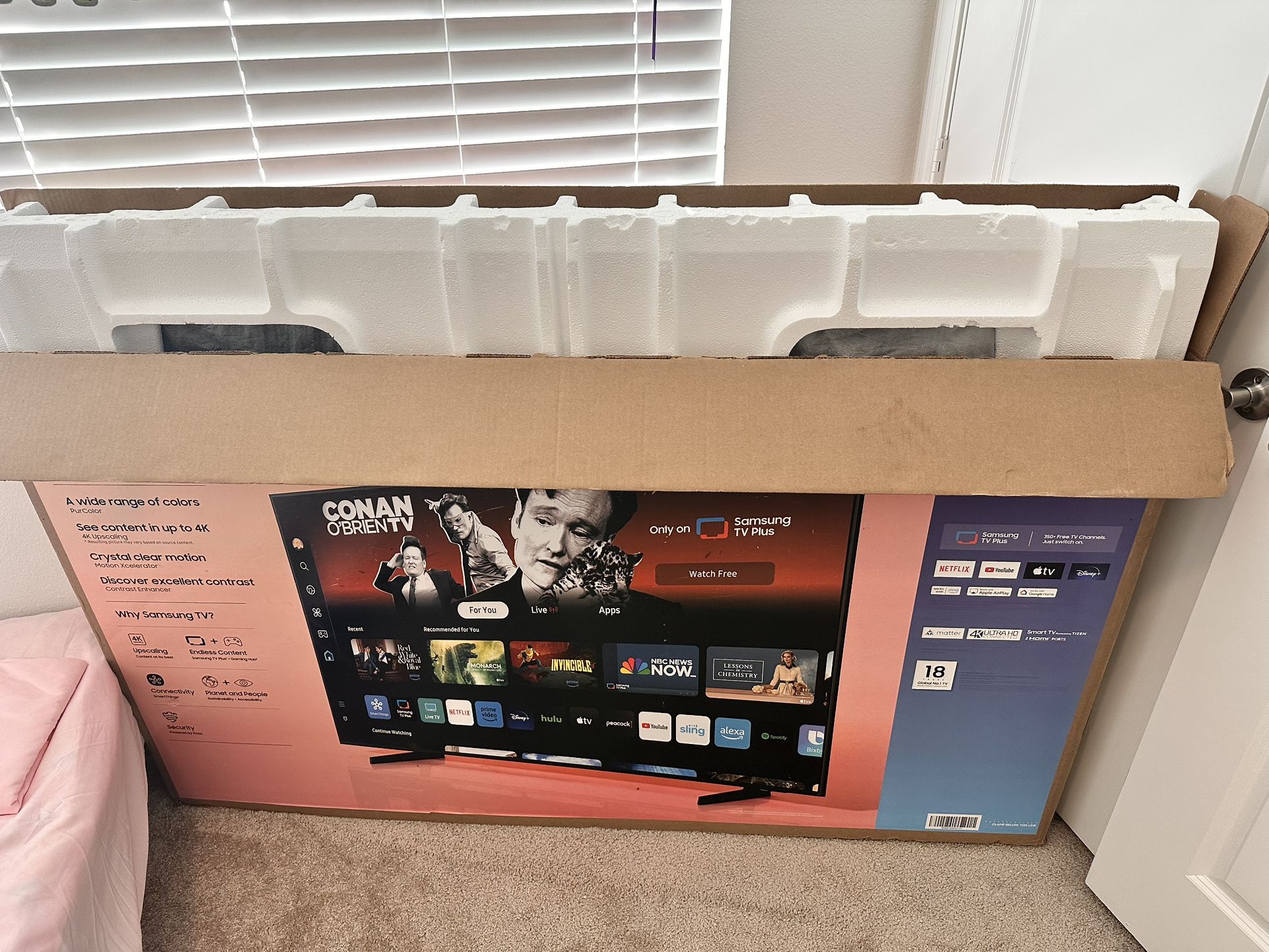 TCL Smart TV 65inch ( Display Has Damage)