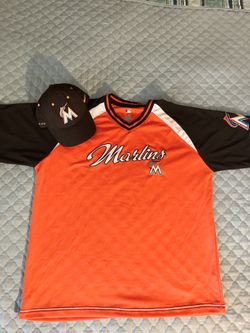 Miami Marlins Jersey XL & Hat