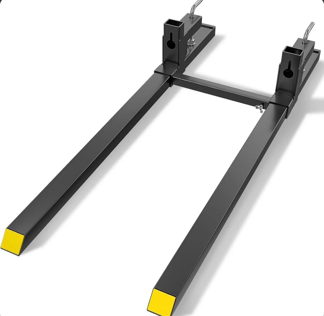 60" 4500 LBS Clamp On Loader Forks For Tractor Bucket | Yzona