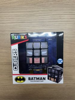 Rubik’s Cube - Batman Cuber Edition Brand New 