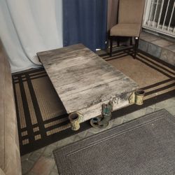 Coffee Table Antique Untouched Over Decades.