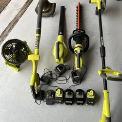 ryobi tools & batteries 