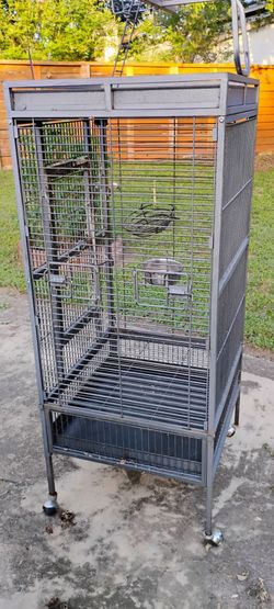 Tall Bird Cage