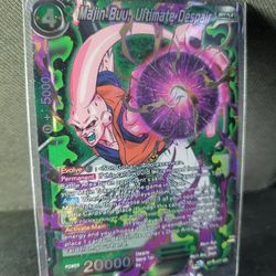 "Majin Buu, Ultimate Despair" (BT14-077 SR) card from the Dragon Ball Tcg