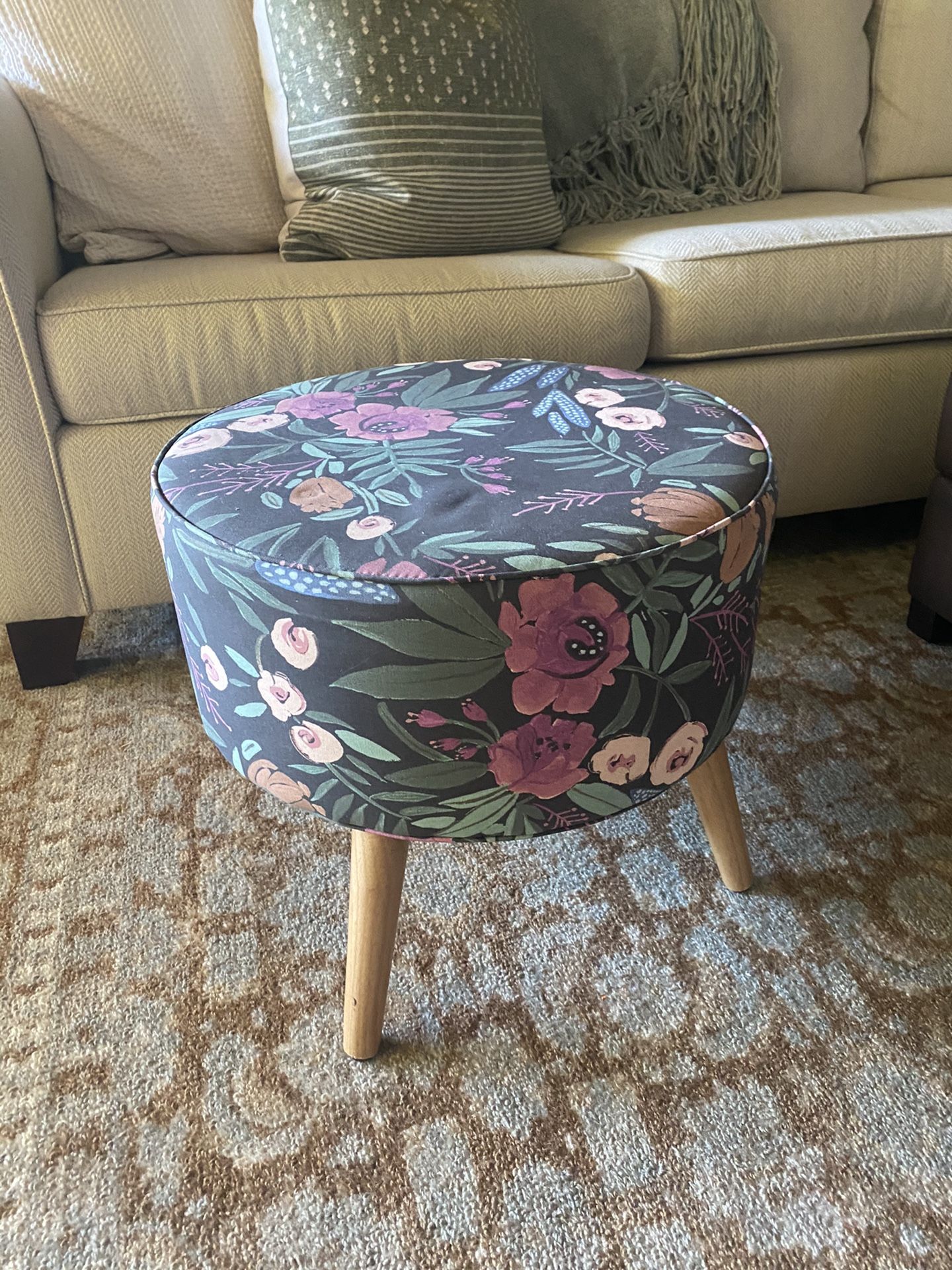 Upholstered Ottoman/Stool