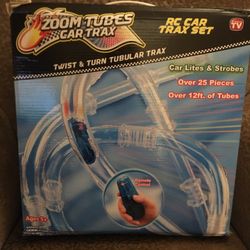 Zoom Tubes Car Trax - RC Car Trax Set - As Seen On TV - Twist and Turn Tubular Trax