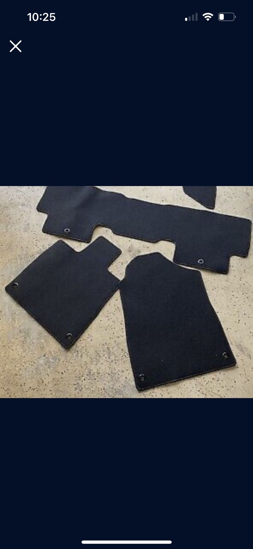 ACURA MDX FACTORY CARPETS NEVER USED