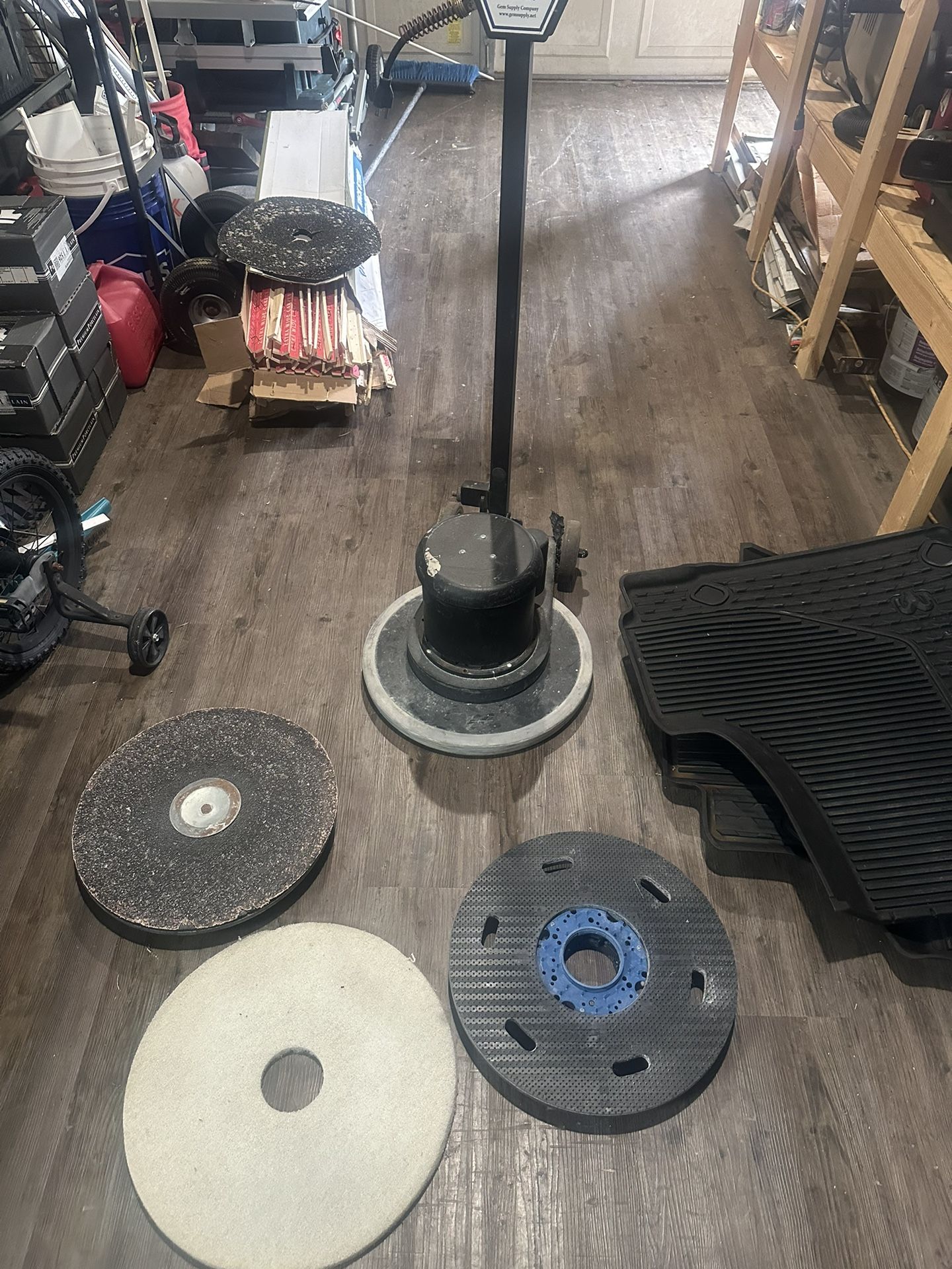 Floor Sander/scrubber