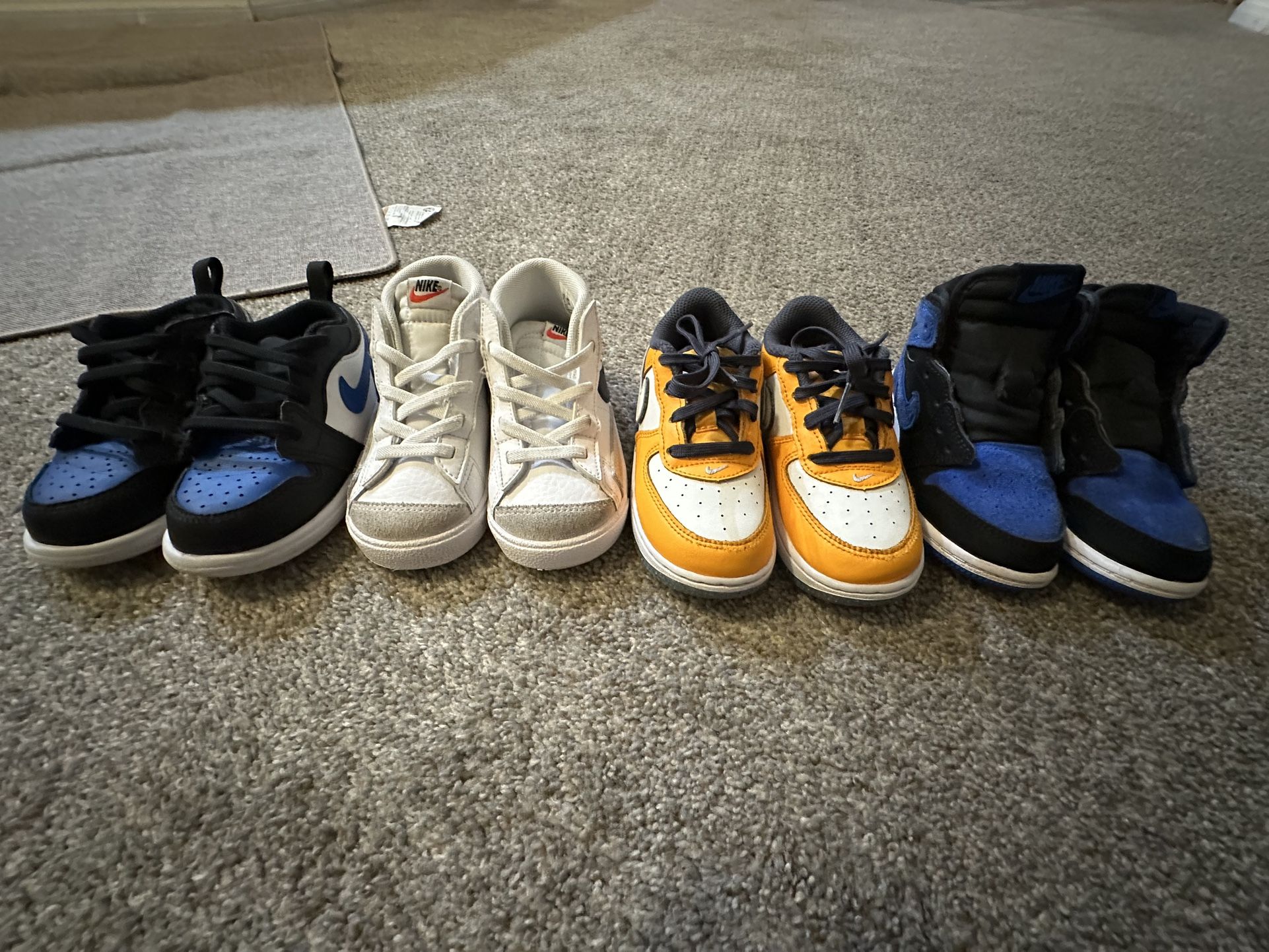 Toddler Nike Shoe Lot 8C