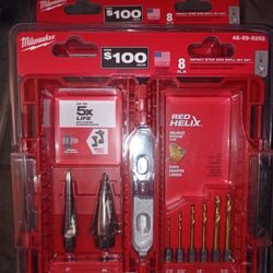 Milwaukee Impact Step And Drill Bit Set (2)
