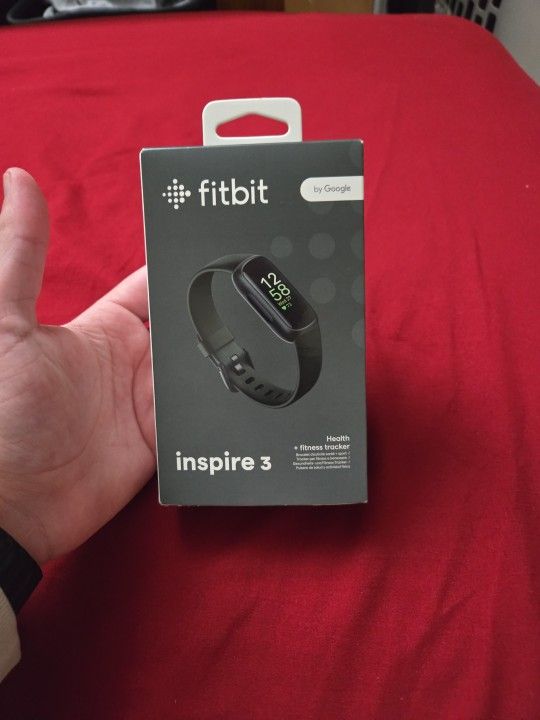 Fitbit Inspire 3 – Open Box (Never Used)
Brand New Condition – Open Box
