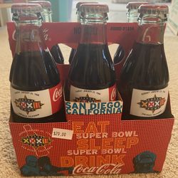 Super Bowl XXXII Collectible Coca-Cola Bottles