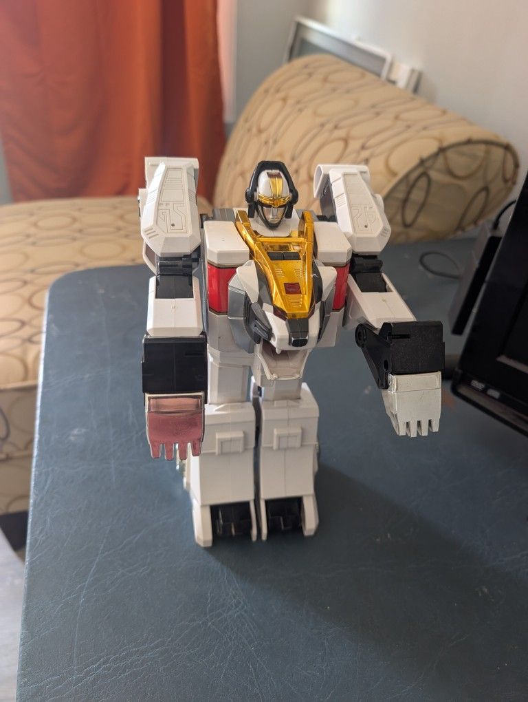Figurine Power Rangers – White Tiger Zord Bandai 1994 – Robot Vintage Collection