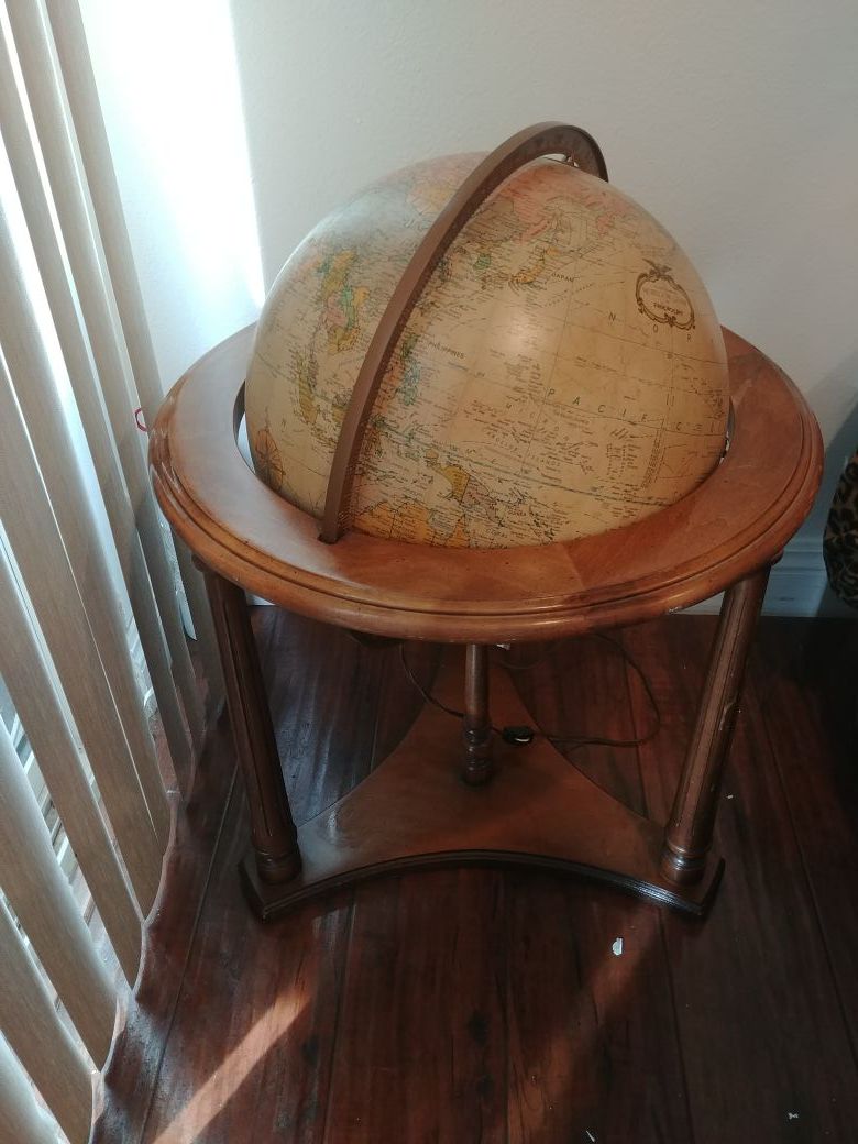 Antique Replogle 16 inch diameter Heirloom globe