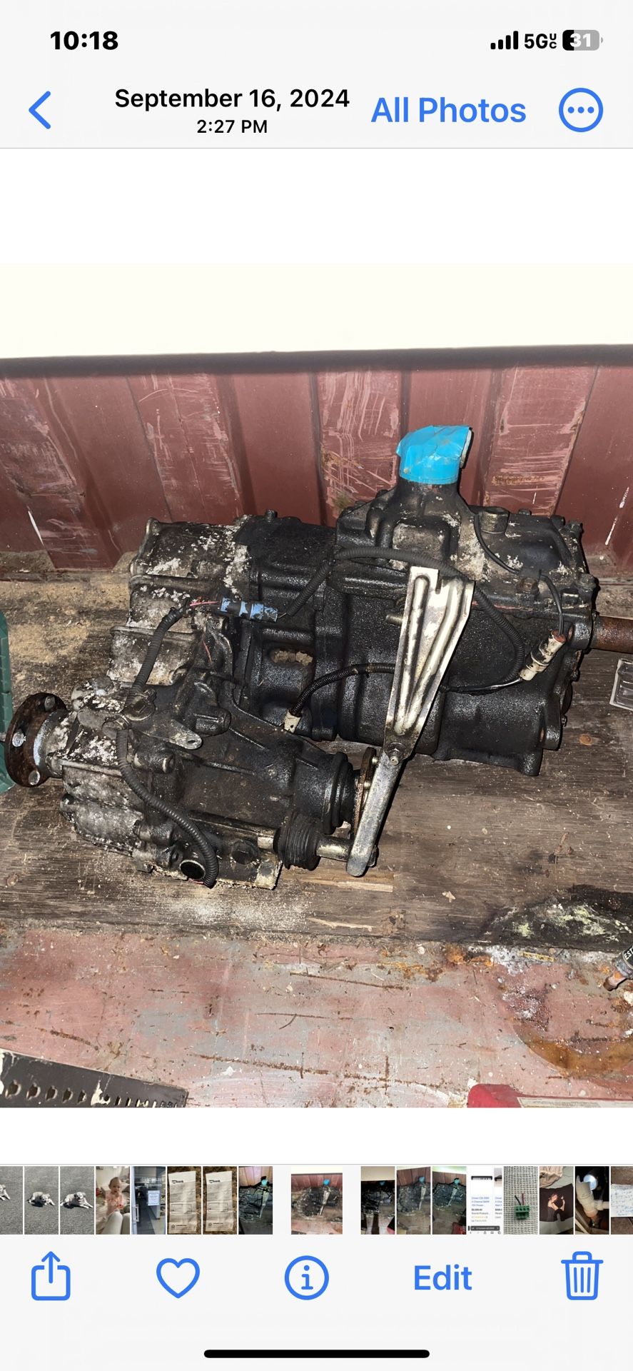 1985 Toyota Landcruiser Transmission and Transfer Case