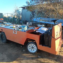 Columbia electric utility vehicle, likely a Payloader or BC2-L-36 model
