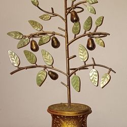 Winter Bouquet Tealight Candle Holder, 21" Decorative Tealight Holder