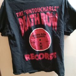 The Untouchable Death Row Records T Shirt Sz Large