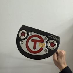 SCOTTY CAMERON CIRCLE T BLACK GOLO COUNTERBALANCED GOLF PUTTER