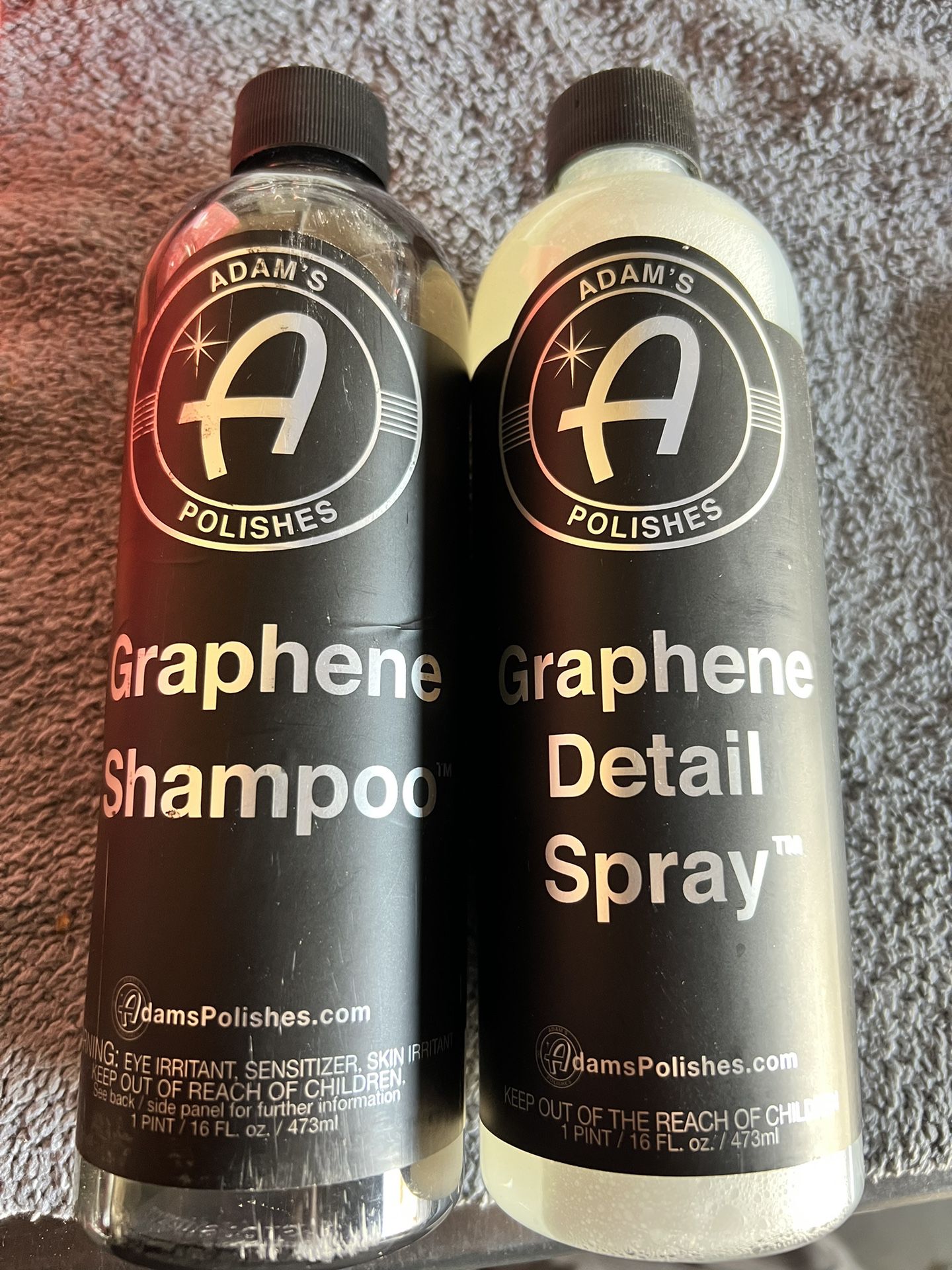Adams Polish Graphene Shampoo And Graphene Detail Spray for Sale in Colton,  CA - OfferUp