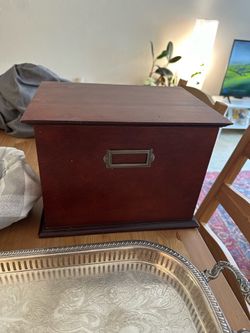 Wooden box
