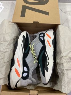 Adidas Yeezy Boost 700 Wave Runner B75571 Solid Grey Shoes Running Size 11