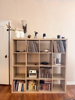 Book Shelf / Organizer- Light Oak Finish