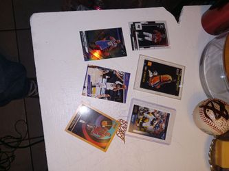 Football and basketķball cards