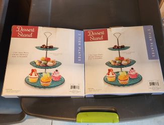 Dessert Stand Teal