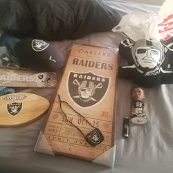 Raiders collectible items