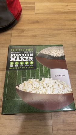 Eco+Chef Football Shaped Popcorn Maker