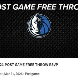 POST GAME FREE THROW