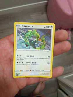 Rayquaza pokemon card