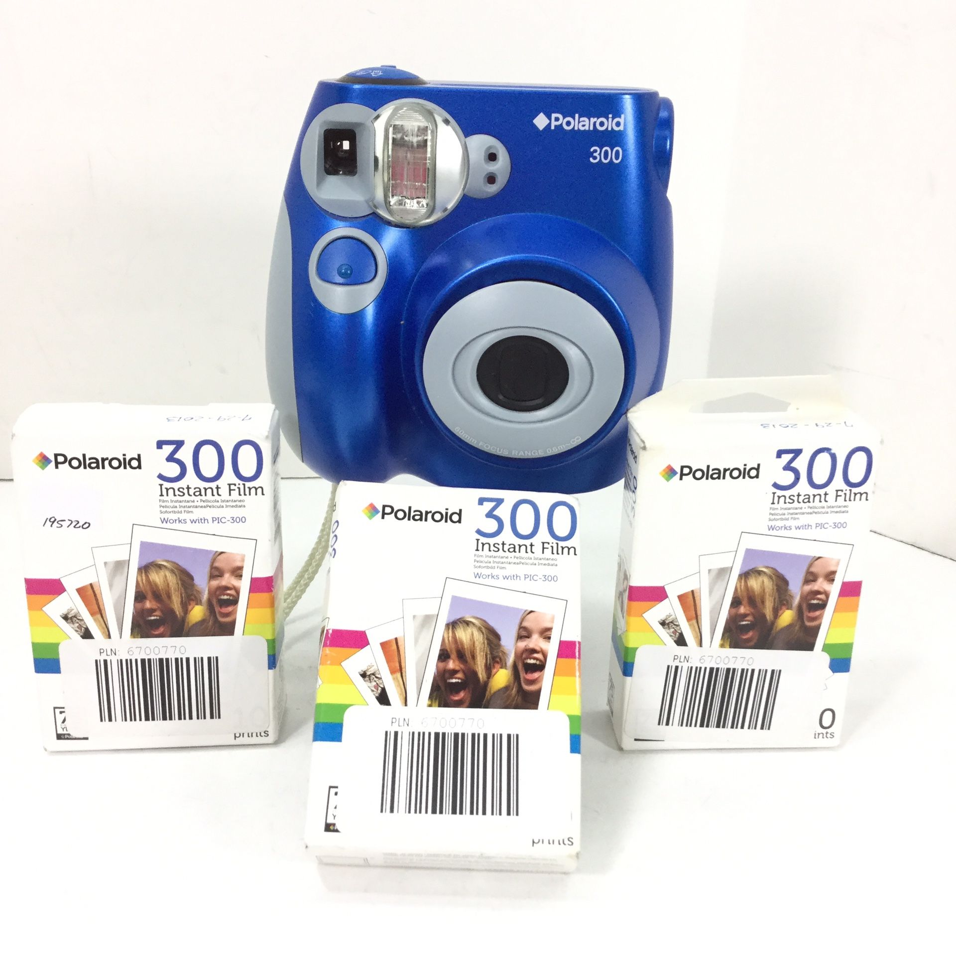 Polaroid PIC-300 Instant Film Camera with 3 Packs of Film