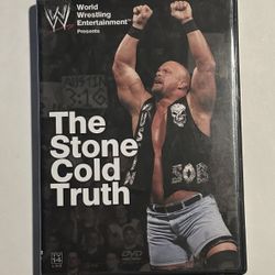 THE STONE COLD TRUTH DVD STEVE AUSTIN WWE TNA AEW ICP ROH XPW RARE OOP
