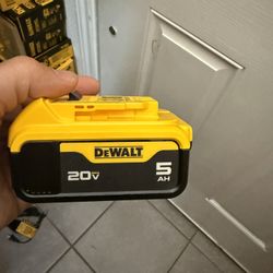 Dewalt 5.0 Ah New Battery 