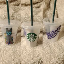 Maleficent Grande starbucks cup