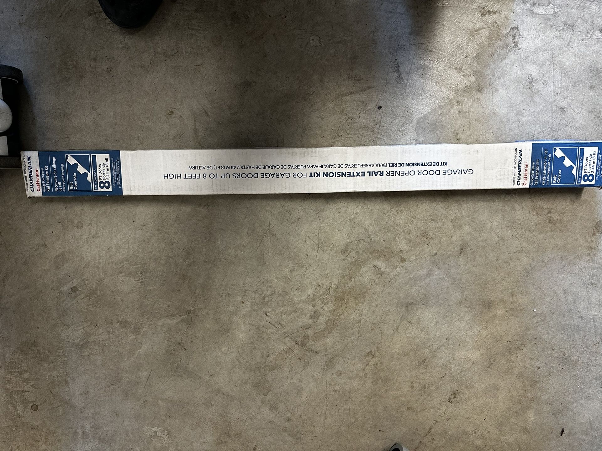 Chamberlain Garage Door Opener Rail Extension Kit