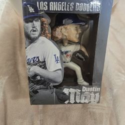 New DUSTIN MAY 2023 SGA BOBBLEHEAD LOS ANGELES DODGERS 2003 ( reseda ca)
