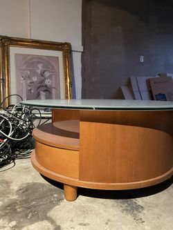 Glass Top Coffee Table
