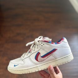 Size 10 Parra x Nike Dunk OG SB QS Low White CN4504-100